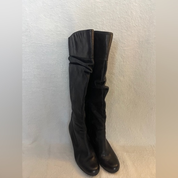 Jessica Simpson Shoes - Jessica Simpson Black Over the Knee Boots with Elegant Silhouette